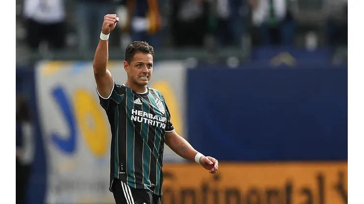 Chicharito Hernández, delantero de Los Ángeles Galaxy.