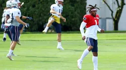 Cam Newton en New England Patriots