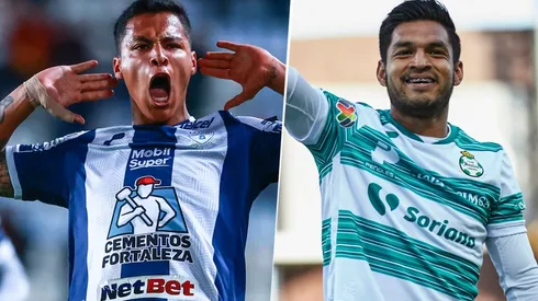 Pachuca vs. Santos Laguna por la Liga MX (Fotos: Imago7)