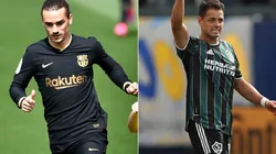 Antoine Griezmann y Chicharito (Fotos: Getty)