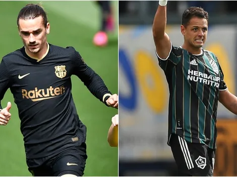 Antoine Griezmann se rinde ante Chicharito tras su triplete con LA Galaxy en la MLS