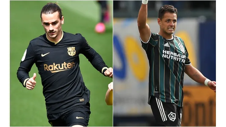 Antoine Griezmann y Chicharito (Fotos: Getty)