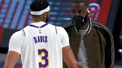 Anthony Davis y LeBron James