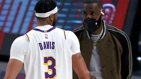 Anthony Davis y LeBron James