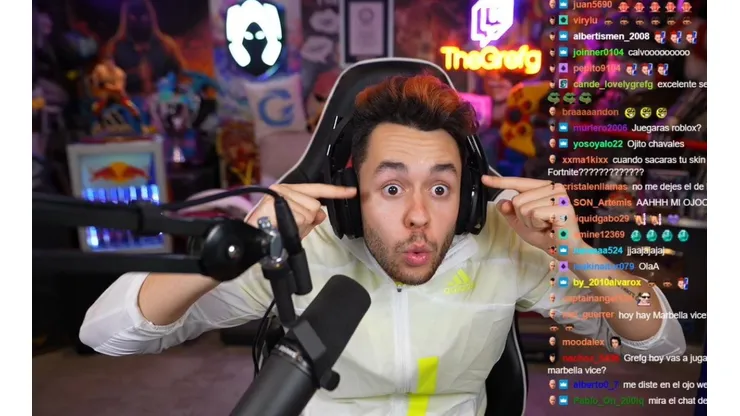 Así reaccionó TheGrefg al ver la skin de Neymar en Fortnite