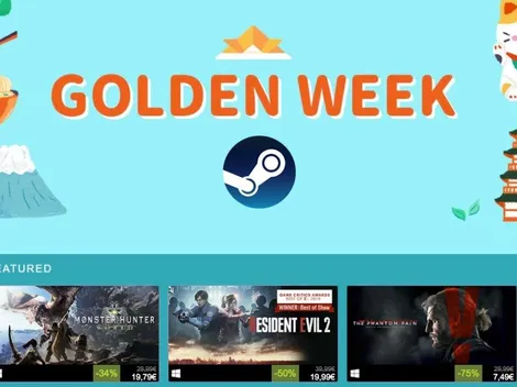 Steam anticipa su nueva promoción de descuentos de juegos: Golden Week