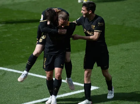 ¿Llevarnos mal, nosotros? El festejo de Messi con Griezmann del que hablan todos