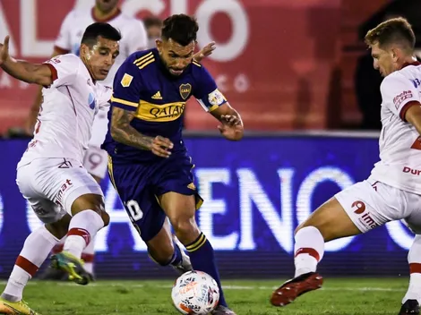 El pedido de Tevez para Russo en medio del partido: "No me saques, Miguel"