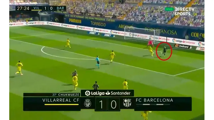 Barcelona respondió rápido y Griezmann se la picó al arquero para el 1 a 1
