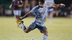 Pulido fue suplente en Sporting Kansas City.