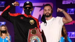 Navarrete y Díaz se encuentran en peso para mañana a la noche.