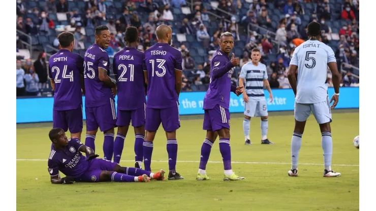 Luis Nani con Orlando City ante Sporting Kansas City