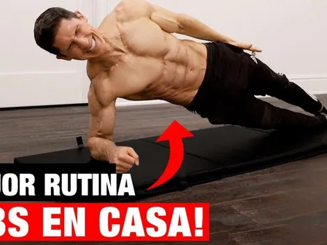 La mejor rutina de abdominales para hacer en casa | Ejercicios para fortalecer el abdomen