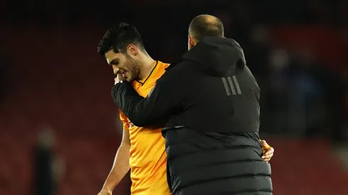 Raúl Jiménez y Nuno tienen una gran relación.