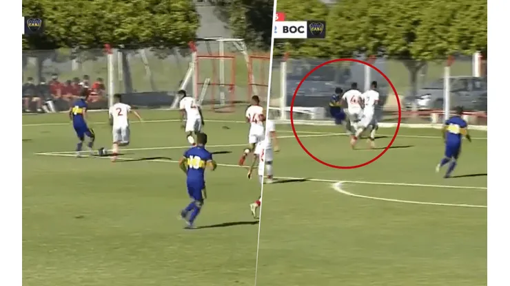 Video: demencial jugada y asistencia de rabona de Zeballos