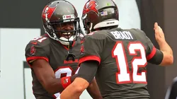 Antonio Brown y Tom Brady