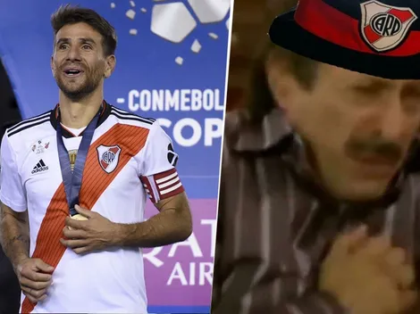 Ponzio arranca su última Copa y así reaccionaron los hinchas de River