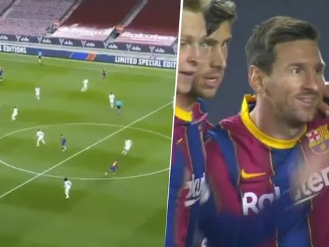 Qué pase de Busquets y qué golazo de Messi: el 1-0 del Barcelona ante Getafe