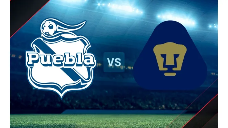 Puebla vs. Pumas UNAM por la Liga MX.