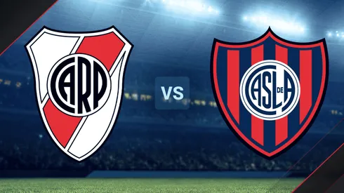 River vs. San Lorenzo por la Copa de la Liga Profesional.