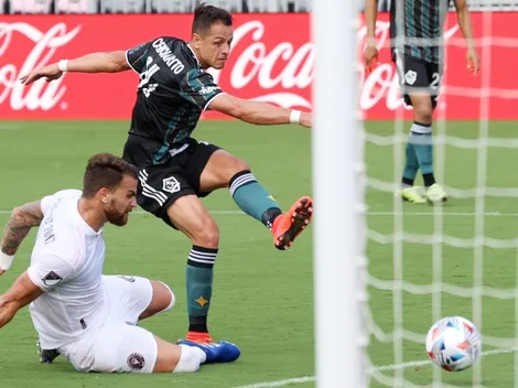 Los Angeles Galaxy hace advertencia a la MLS por el nivel de Chicharito Hernández