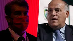 Fuego cruzado entre Joan Laporta y Javier Tebas.