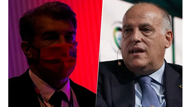 Fuego cruzado entre Joan Laporta y Javier Tebas.
