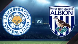 Leicester City vs. West Bromwich por la Premier League.