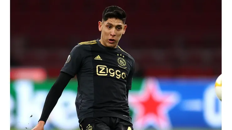 Edson Álvarez, posible titular en el campeón Ajax que recibirá a Utrecht (Foto: Getty Images).