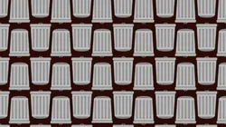 Resto visual: encontrar los botes de basura sin tapa.