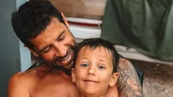 Las 4 preguntas que el hijo de Seba Domínguez le hizo sobre Diego Maradona