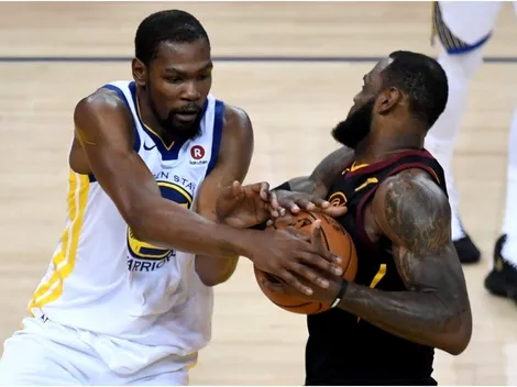 LeBron antes que Curry: Durant dio al mejor equipo de la historia