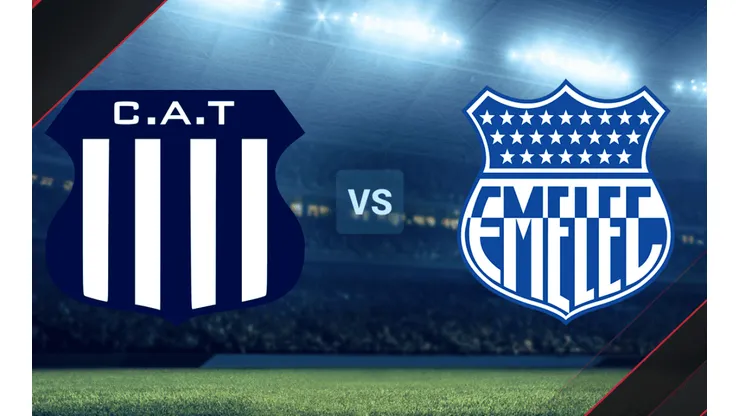 Talleres vs. Emelec por la Copa Sudamericana.