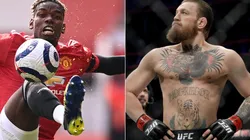 Paul Pogba y Conor McGregor