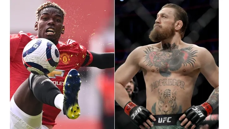 Paul Pogba y Conor McGregor