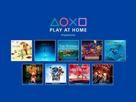 Sony promete que habrán más juegos gratis de Play at Home