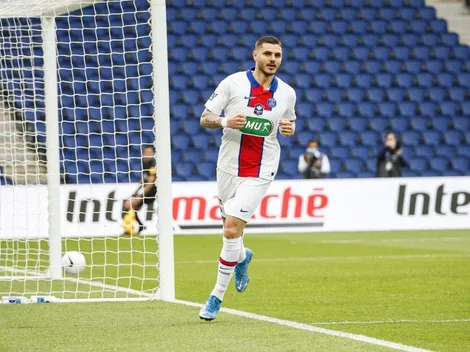 PSG ganó con triplete de Icardi y se metió en semifinales de la Copa de Francia