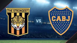The Strongest vs. Boca por la Copa Libertadores.