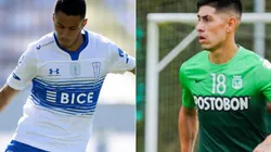 U Católica vs Atlético Nacional (Fotos: @Cruzados | @nacionaloficial)
