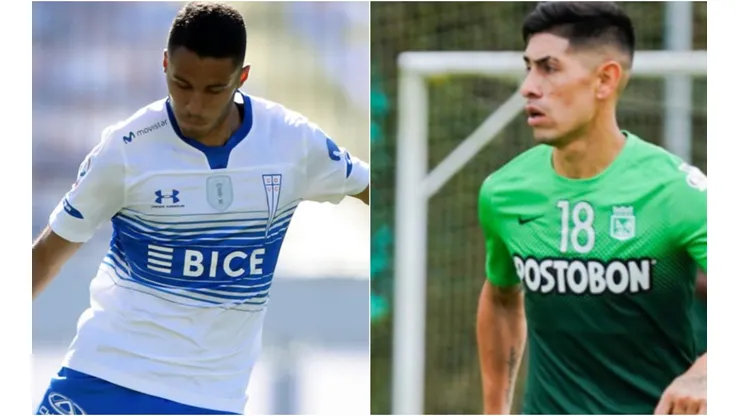 U Católica vs Atlético Nacional (Fotos: @Cruzados | @nacionaloficial)