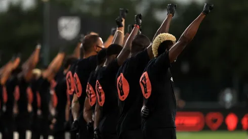 MLS apoyó a los jugadores en movilización Black Lives Matter