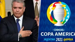 El Presidente de Colombia le bajó el pulgar a la asistencia de público a la próxima Copa América.