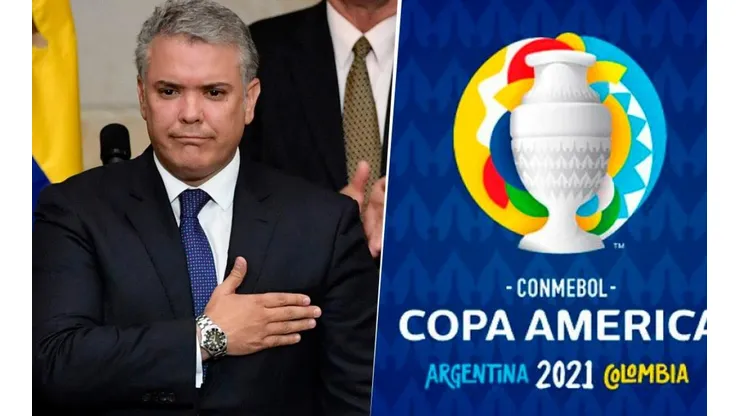 El Presidente de Colombia le bajó el pulgar a la asistencia de público a la próxima Copa América.