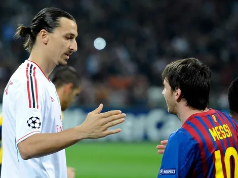 Locura total: ¿Ibrahimovic le dijo a Messi que se vaya a jugar a River?