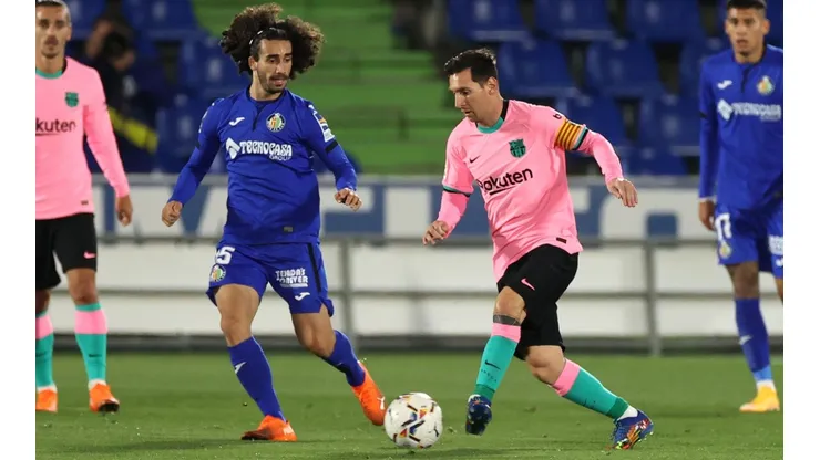 Barcelona vs. Getafe EN VIVO por LaLiga en el Estadio Camp Nou (Fuente: Getty).