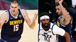 Nikola Jokic y Facundo Campazzo