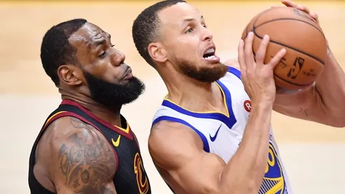 LeBron James y Stephen Curry