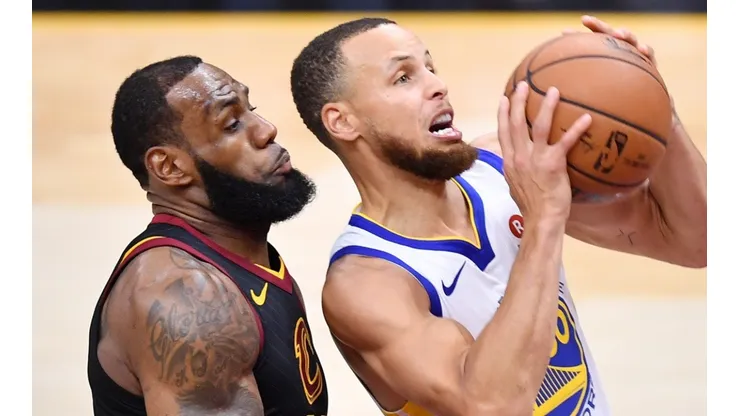 LeBron James y Stephen Curry