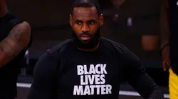 LeBron James en la 'burbuja' de la NBA