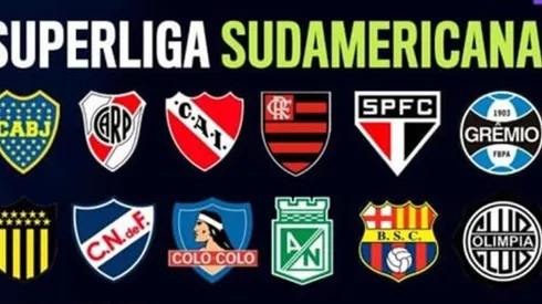 Hablaron de una "Superliga Sudamericana" y solo estarían dos equipos de Colombia